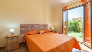 1 habitación y ropa de cama