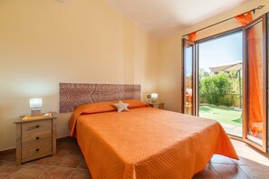 1 habitación y ropa de cama 