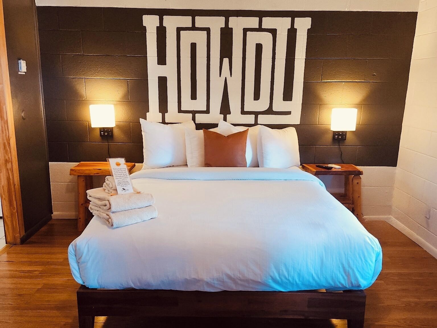 Memory foam beds, individually decorated, individually furnished