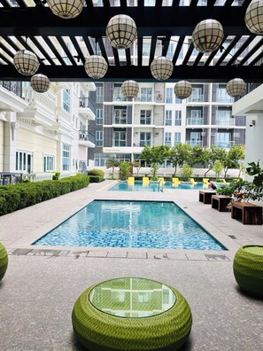 Studio, 1 Bedroom | Pool | Outdoor pool - Spacious Comfort & Charm (Iloilo)