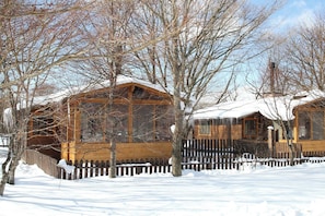 Exterior - Northland Cottage with Dog Winter / Agatsuma County Gunma (Agatsuma County)