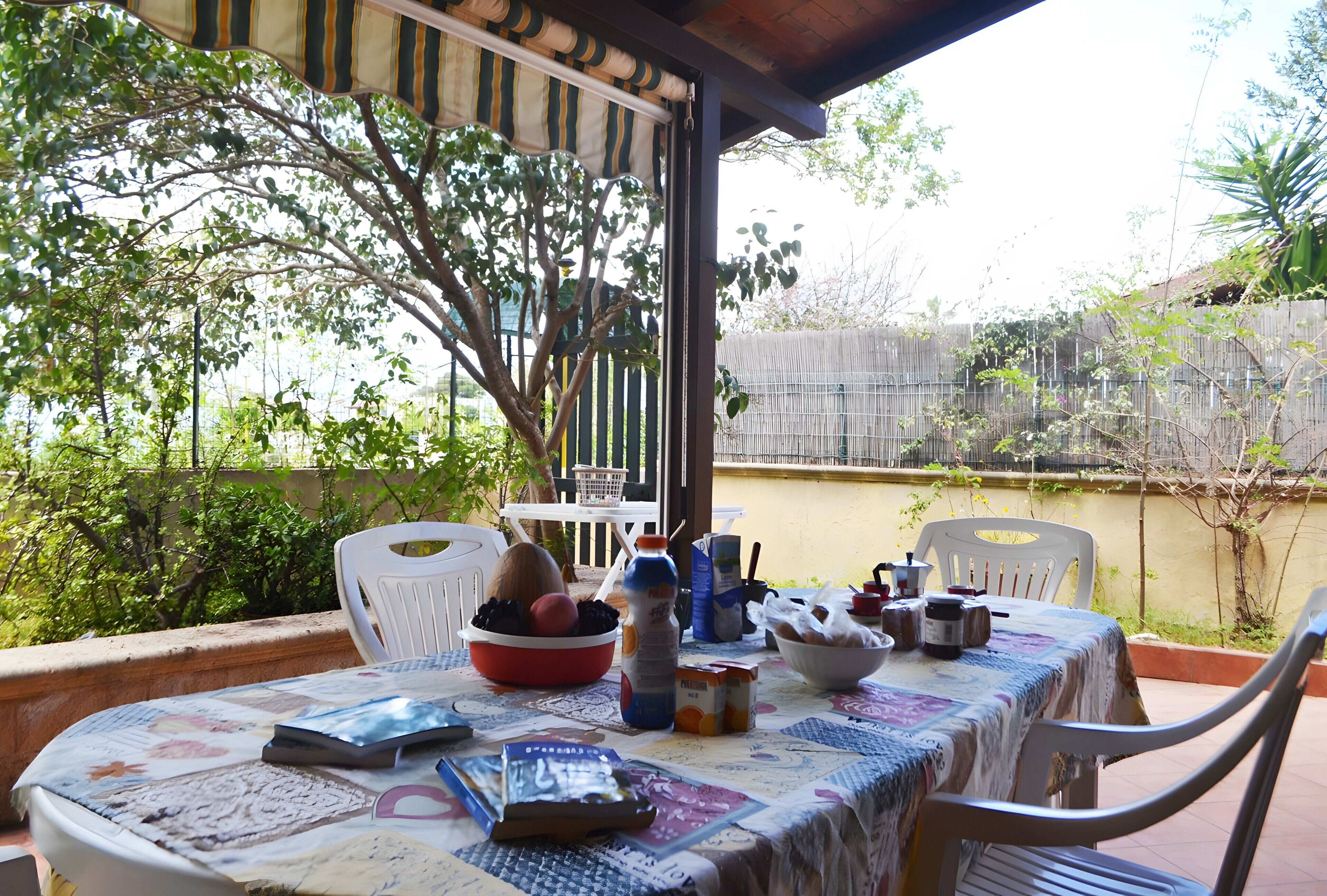 Restauration en plein air