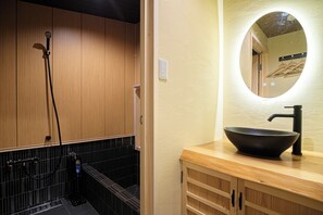 Hair dryer, towels
