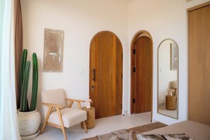 2 habitaciones y ropa de cama