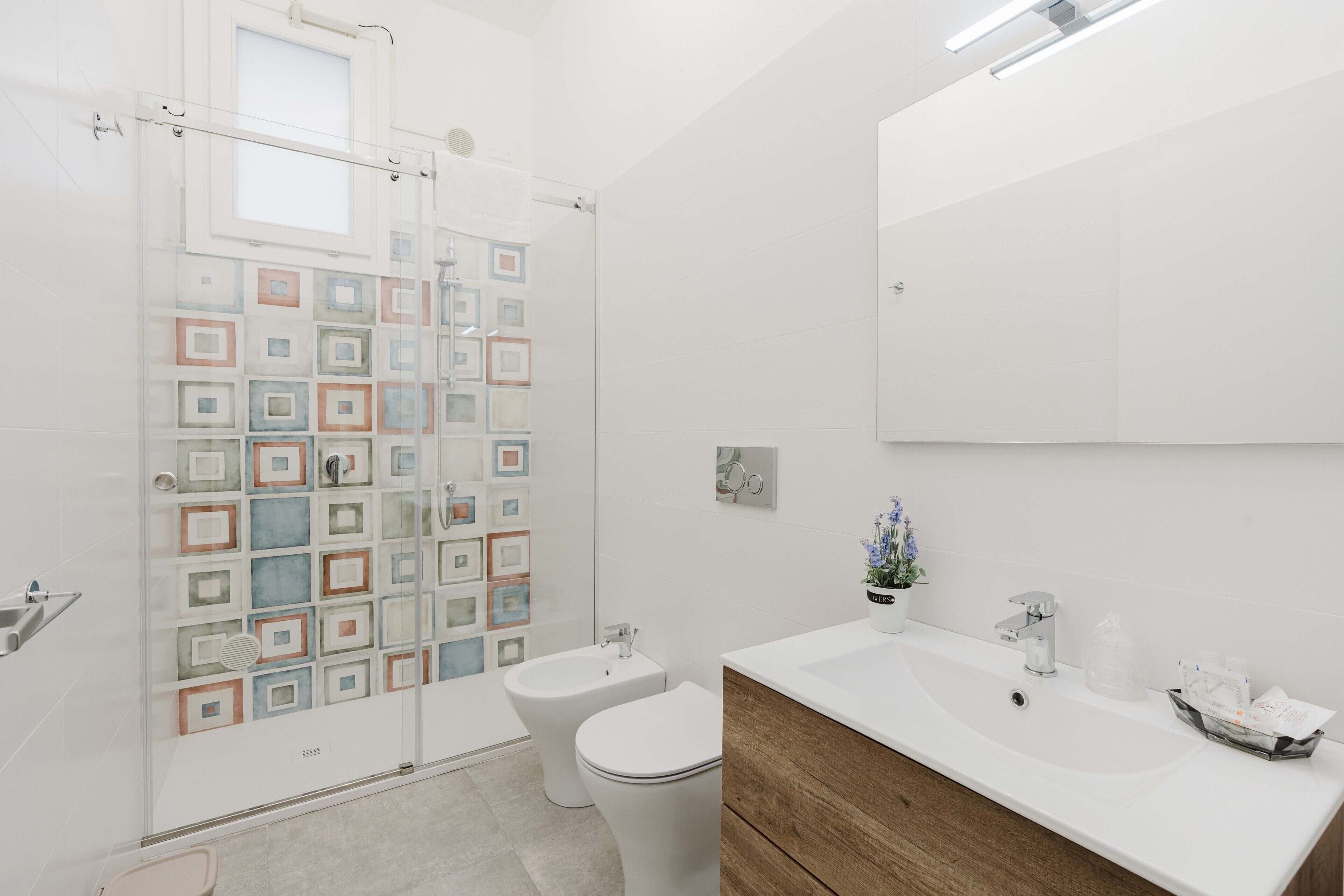 Doccia, asciugacapelli, asciugamani