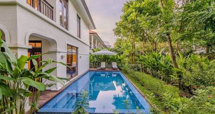 Secluded Tropical villa w/ Lagoon pool, Spa & beach