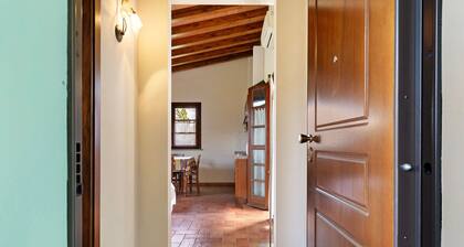 Studio Apartment 'Numero 4' with Shared Garden, Balcony and Air Conditioning