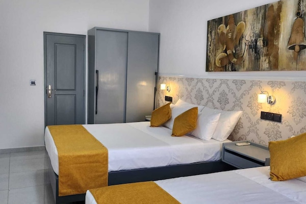 Deluxe villa, uitzicht op tuin | 1 slaapkamer, luxe beddengoed, donzen dekbedden, pillowtop-bedden