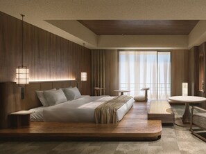 Deluxe kamer, niet-roken (Executive Floor) | Een kluis op de kamer, verduisterende gordijnen, gratis wifi