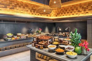 Café da manhã com buffet todos os dias (JPY 3850 por pessoa) 