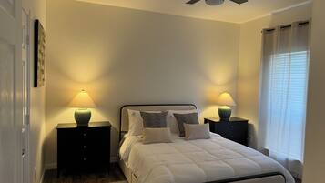 2 makuuhuonetta, ilmainen Wi-Fi, vuodevaatteet, pääsy pyörätuolilla