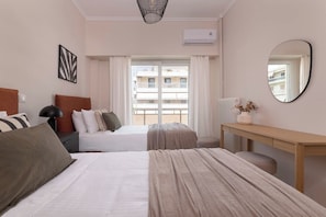 2 bedrooms, desk, iron/ironing board, free WiFi