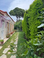 70-inch LCD TV with satellite channels