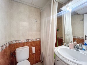 Shower, hair dryer