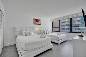 2 bedrooms, iron/ironing board, travel cot, free WiFi