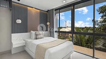 Apartment, 2 Bedrooms, City View