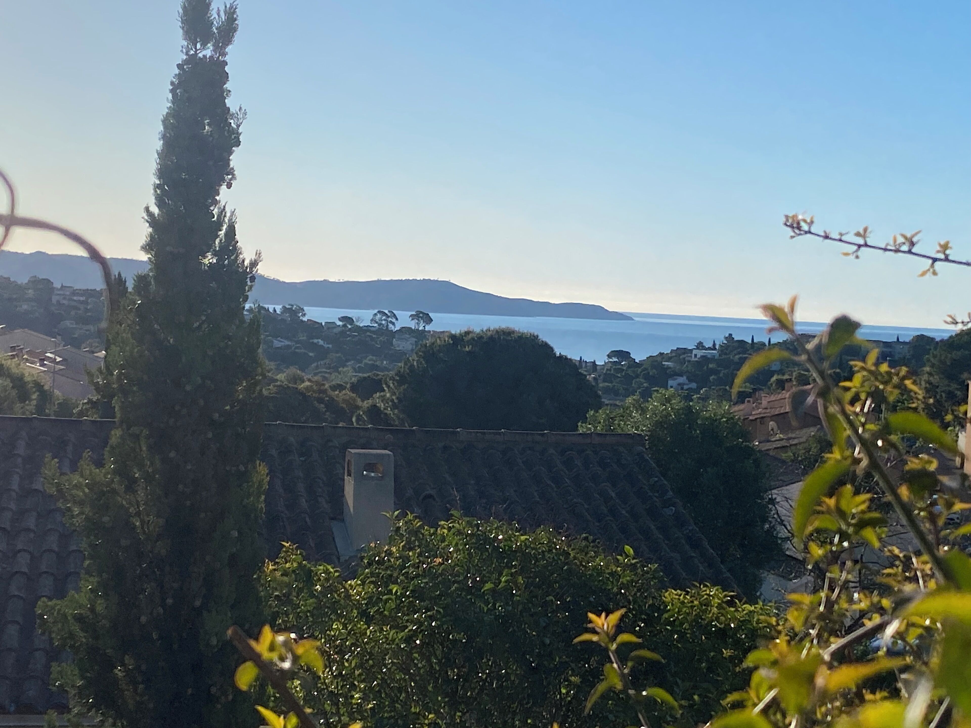 Vista desde la propiedad