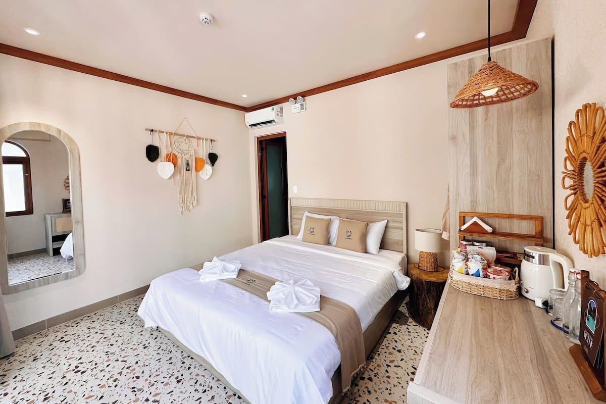 Double Room, Garden View | Cadar kapas Mesir, peralatan tempat tidur premium, gebar bulu kapas 