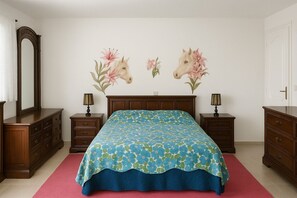 1 غرفة نوم ومكواة/لوح كي وواي فاي وملاءات أسرّة