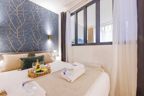 1 Schlafzimmer, Schreibtisch, Bügeleisen/Bügelbrett, WLAN