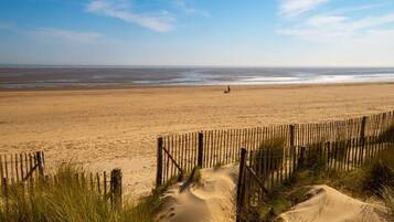 Accommodatie ligt op het strand