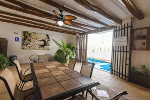Căn hộ, 2 phòng ngủ, phù hợp cho người khuyết tật, sân hiên | Khu ăn uống