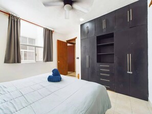 Apartemen, 2 kamar tidur, patio, pemandangan kota | 2 kamar tidur