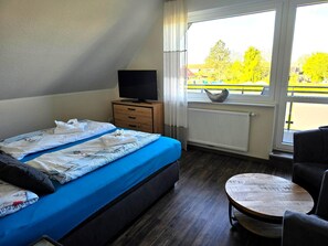 1 Schlafzimmer, Reisekinderbett, WLAN, Bettwäsche