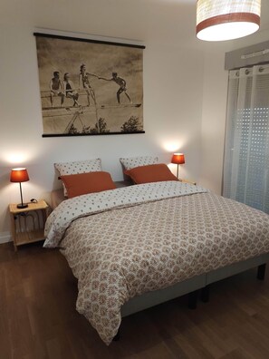 1 chambre, Wi-Fi, draps fournis