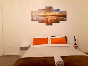 Ferienhaus, 2 Schlafzimmer, Gartenblick | 2 Schlafzimmer