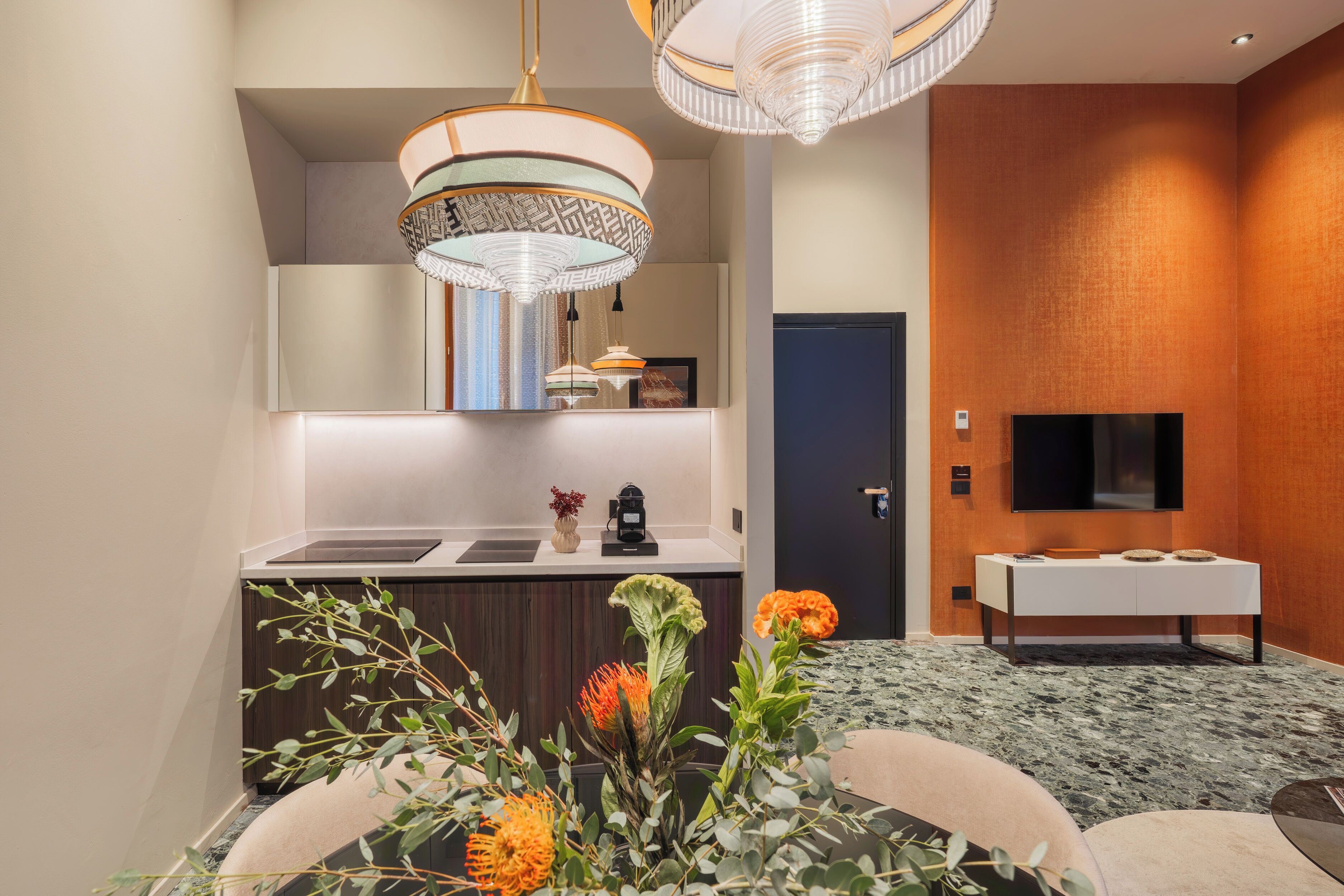 豪華公寓, 1 張特大雙人床和 1 張沙發床 (Burano) | 起居區