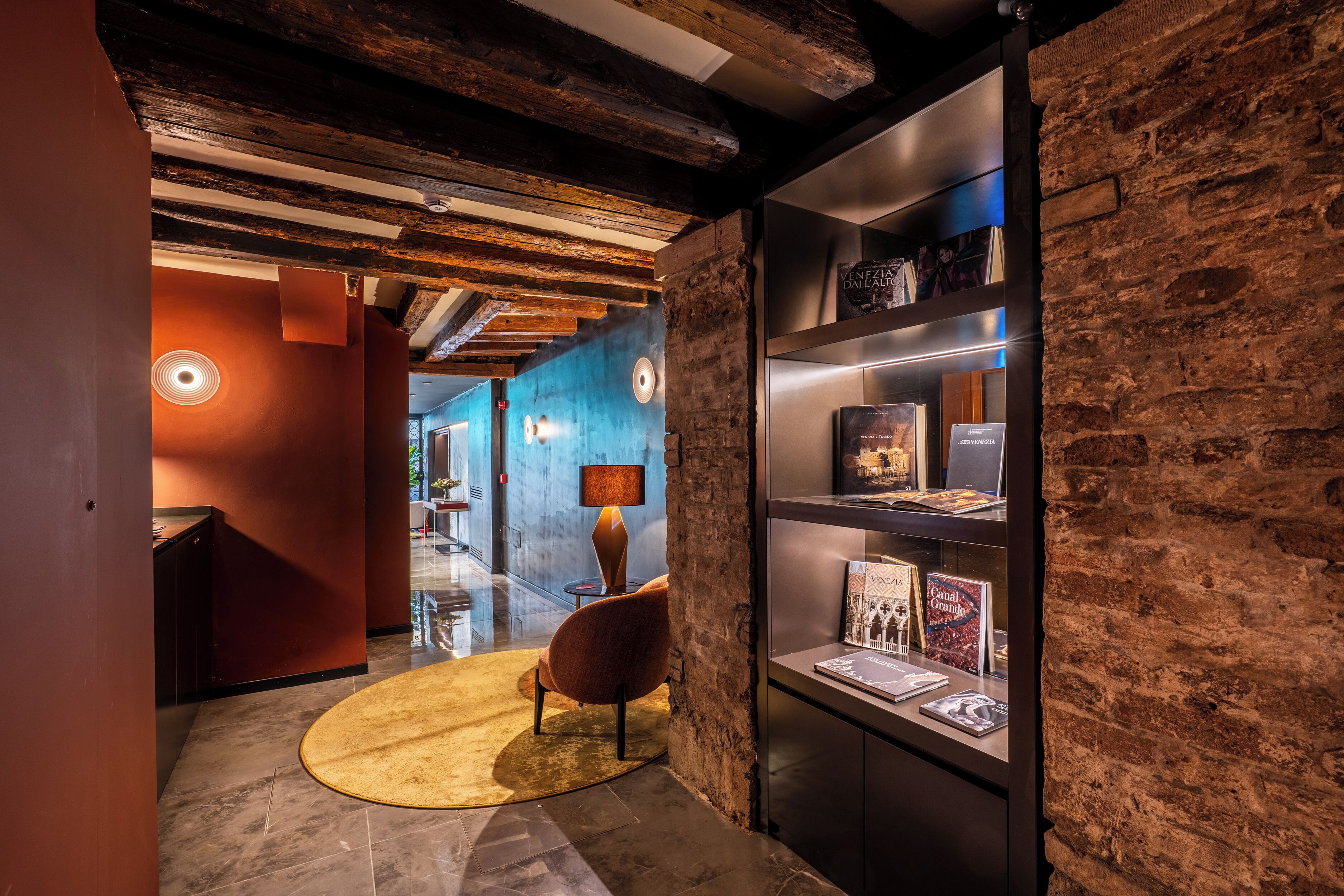 Sala de estar en el lobby