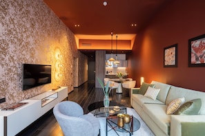 Elite Apartment, Multiple Beds | Living area - Palazzo Rota Luxury Apartments (Venice)