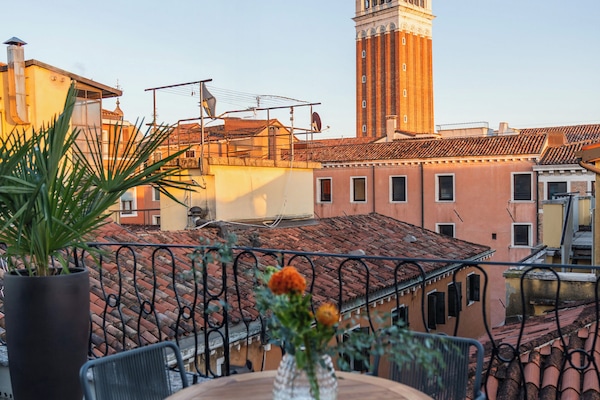 Panoramic Apartment, Multiple Beds, City View (San Giorgio Maggiore) | Terrace/patio
