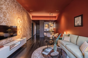 Elite Apartment, Multiple Beds | Living area - Palazzo Rota Luxury Apartments (Venice)