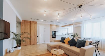 Luxury 2BR Flat - Sauna & Living - Cathedral Nearby
