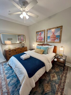 Iron/ironing board, travel cot, WiFi, bed sheets