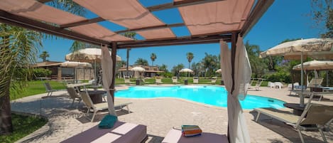 Seasonal outdoor pool