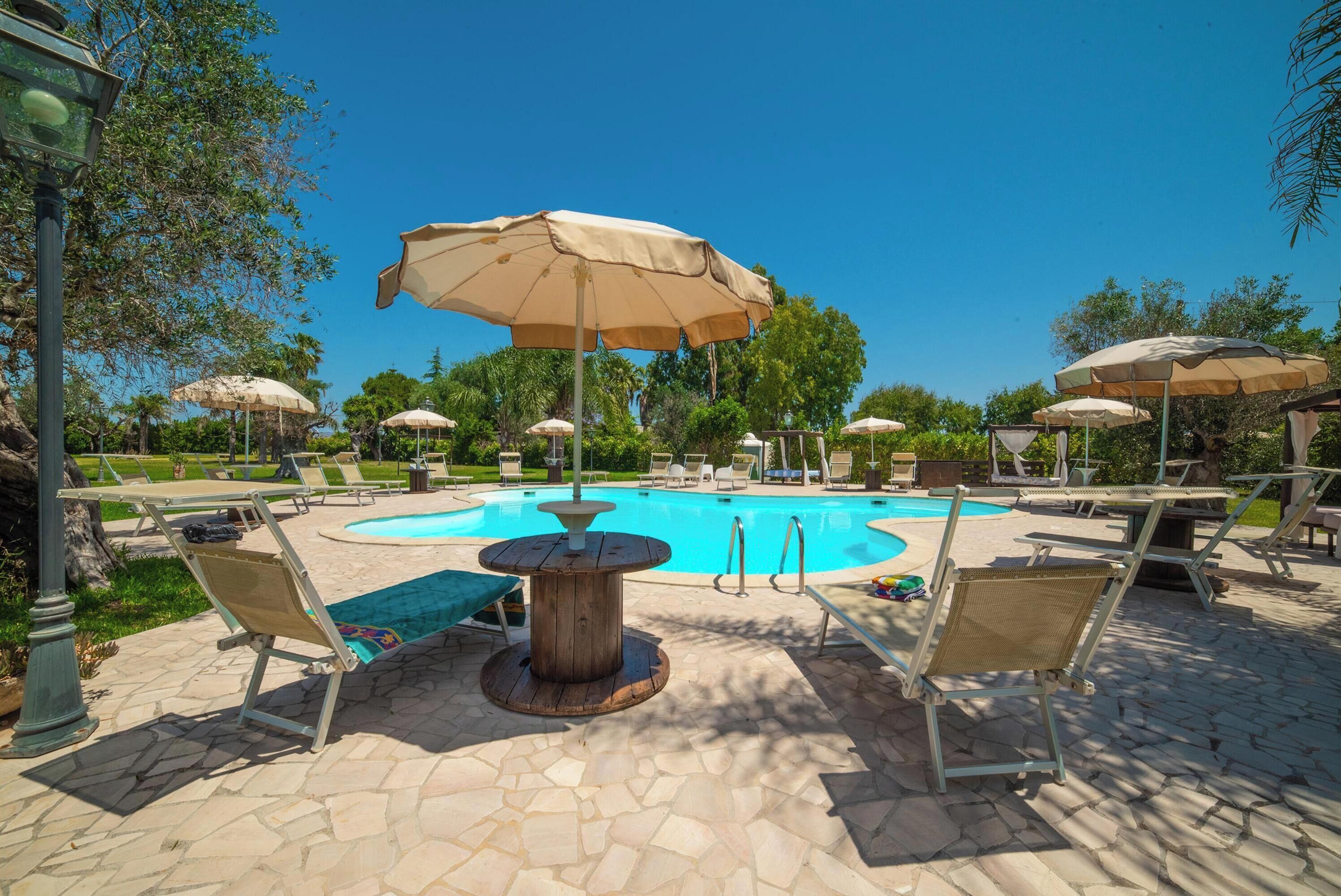 Seasonal outdoor pool