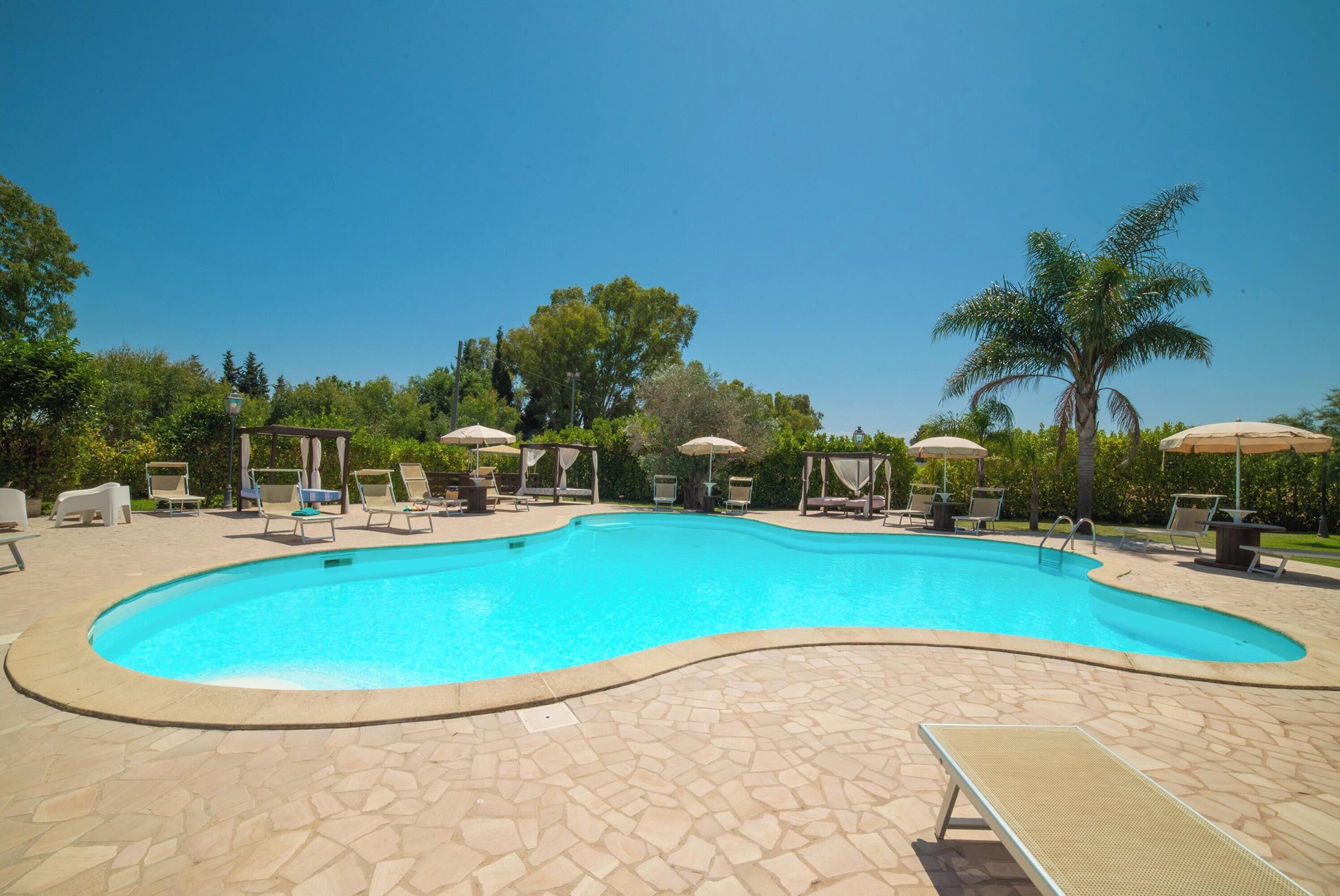 Seasonal outdoor pool