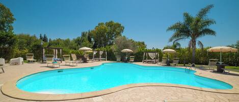 Seasonal outdoor pool