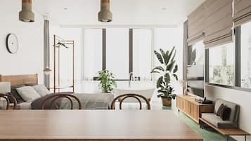 1 slaapkamer, individueel gedecoreerd, individueel gemeubileerd