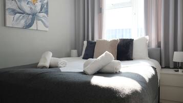 3 sovrum, skrivbord, strykjärn/strykbräda och wi-fi