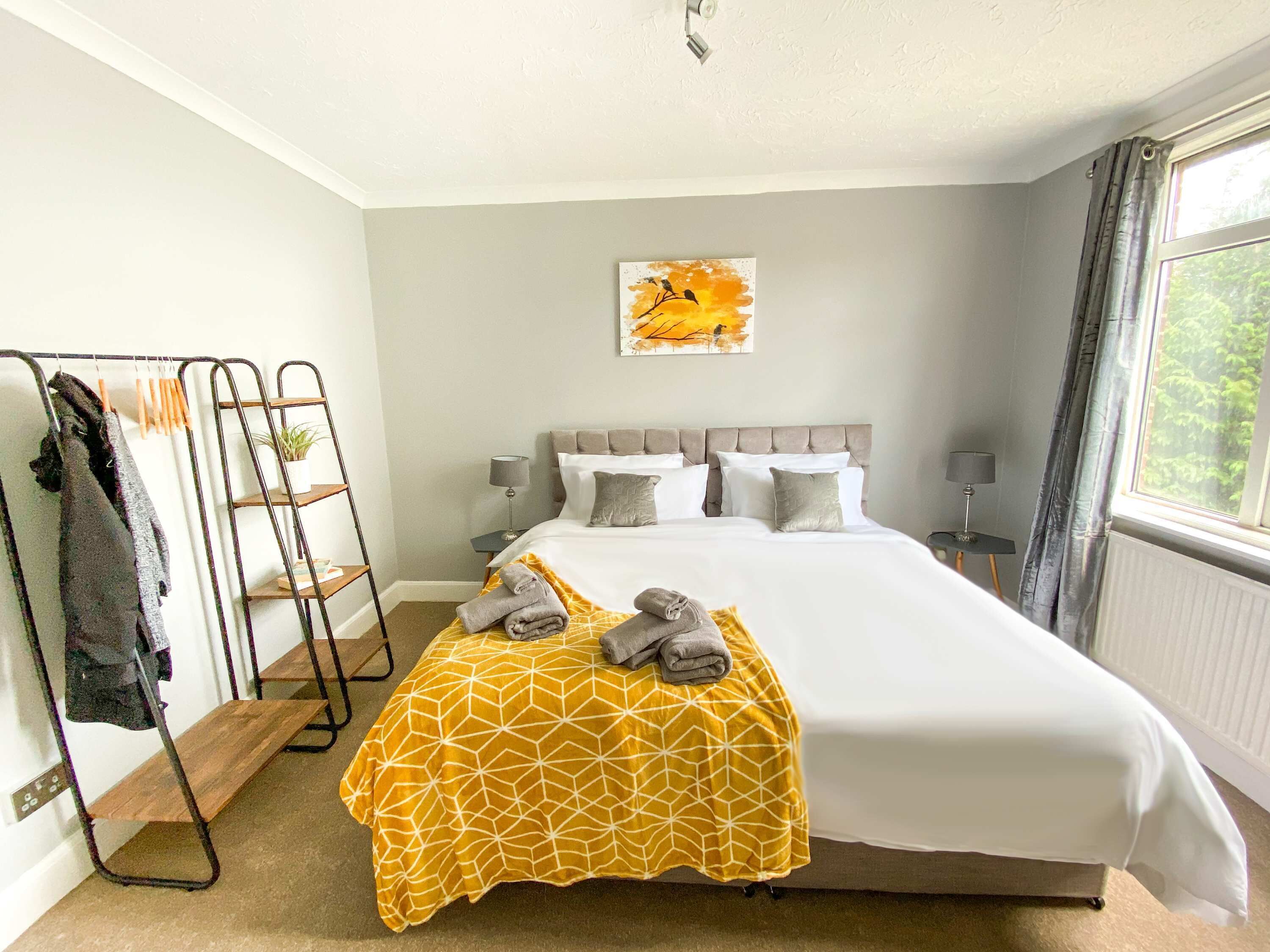 3 sovrum, skrivbord, strykjärn/strykbräda och wi-fi