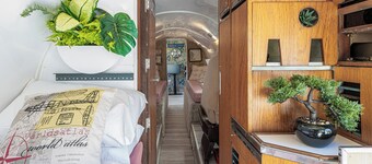 Alaya Airways - a retired vintage aircraft tucked away amidst Welsh mountains