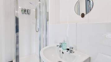 Shower, hair dryer