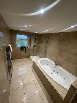 Shower, hair dryer