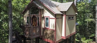 Cedar Manor Treehouse with Jacuzzi