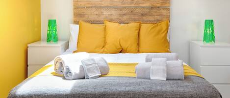 4 habitaciones, tabla de planchar con plancha y wifi gratis