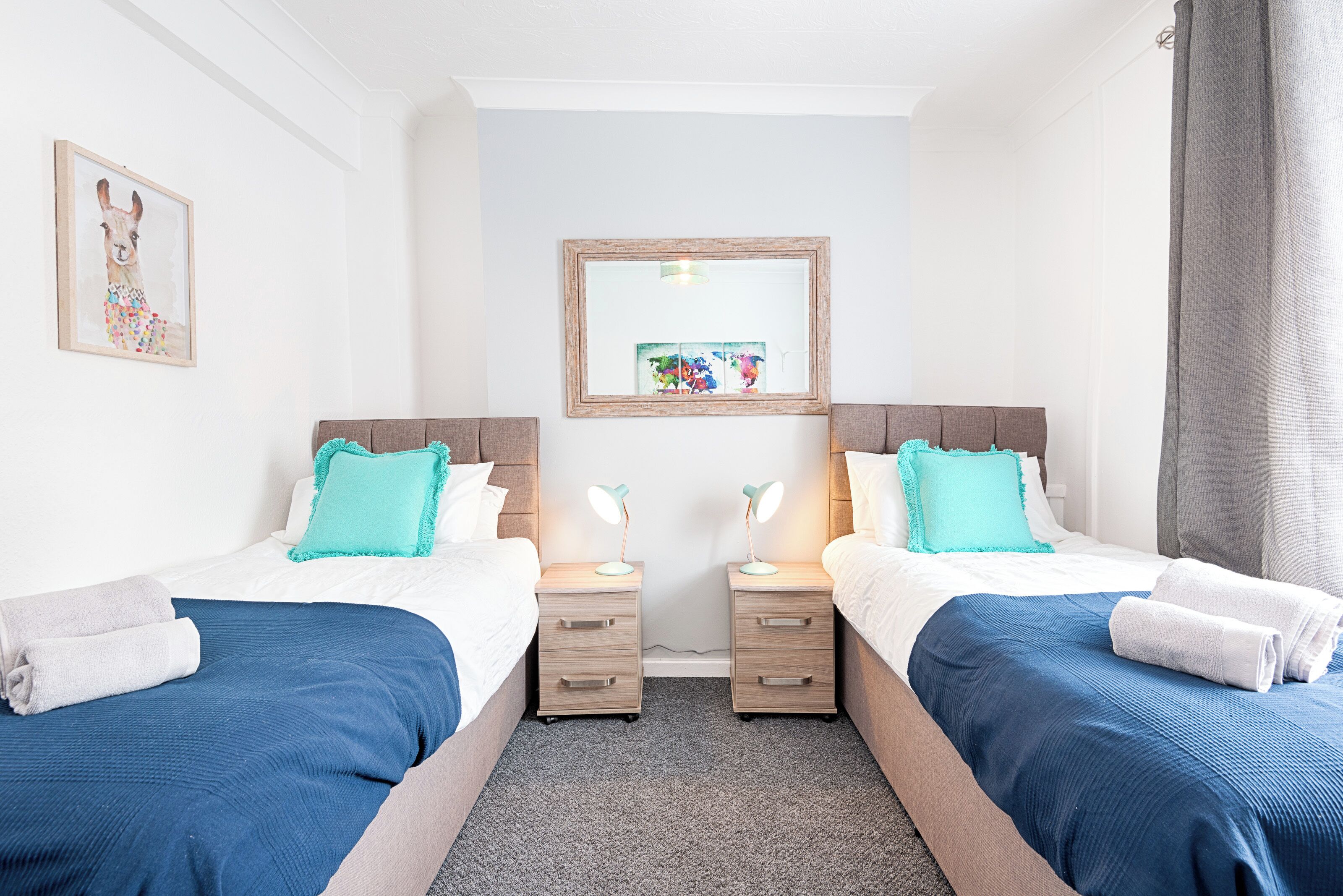 3 soverom, strykejern/-brett og wi-fi (inkludert)